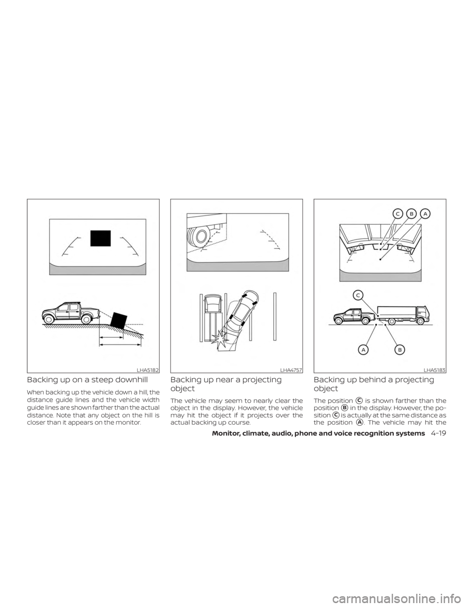 NISSAN FRONTIER PRO-4X 2019  Owners Manual 