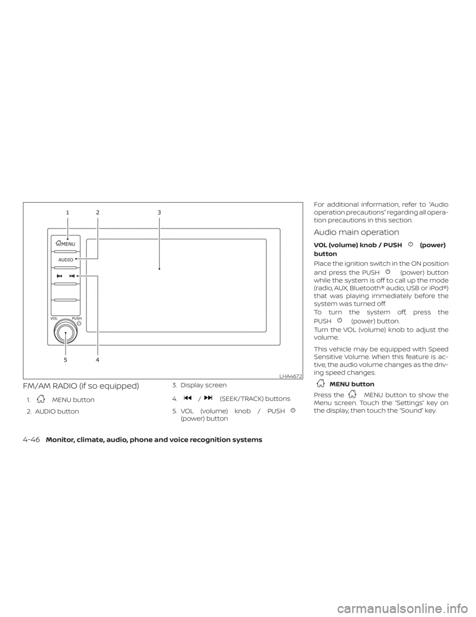 NISSAN FRONTIER PRO-4X 2019  Owners Manual 
