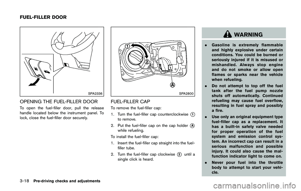 NISSAN JUKE 2018  Owners Manual CARGO COVER (if so equipped) 