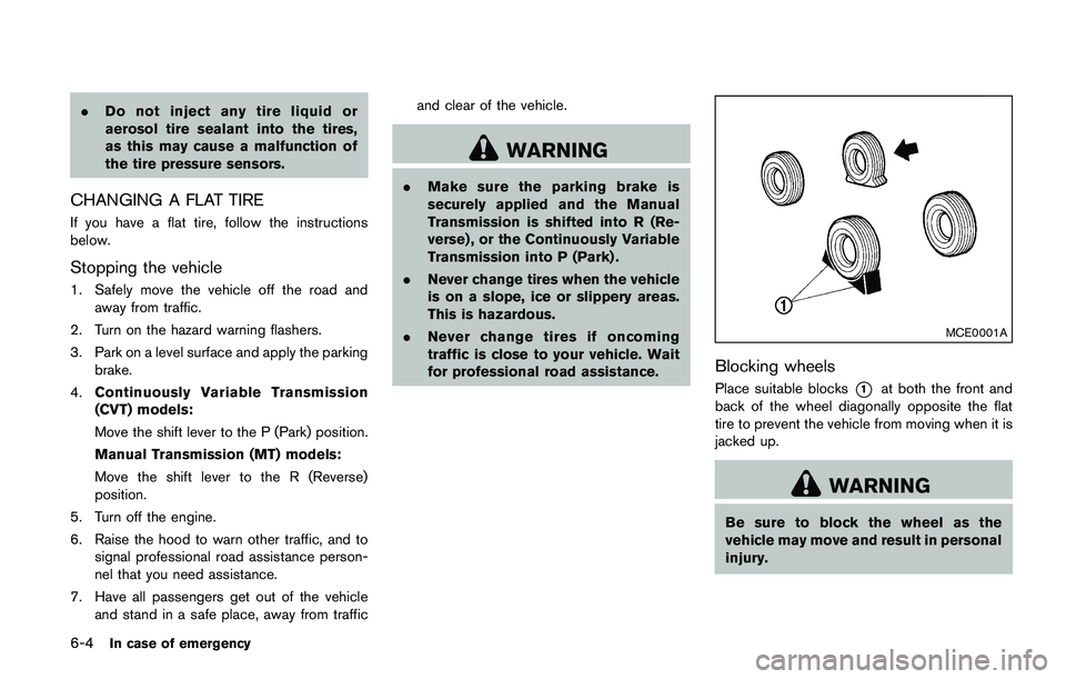 NISSAN JUKE 2018  Owners Manual MANUAL TRANSMISSION (MT) 