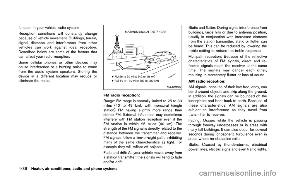 NISSAN JUKE 2021  Owners Manual SAA3475
Backing up behind a projecting object:
The position
*Cis shown farther than the
position
*Bin the display. However, the
position
*Cis actually at the same distance
as the position
*A. The vehi