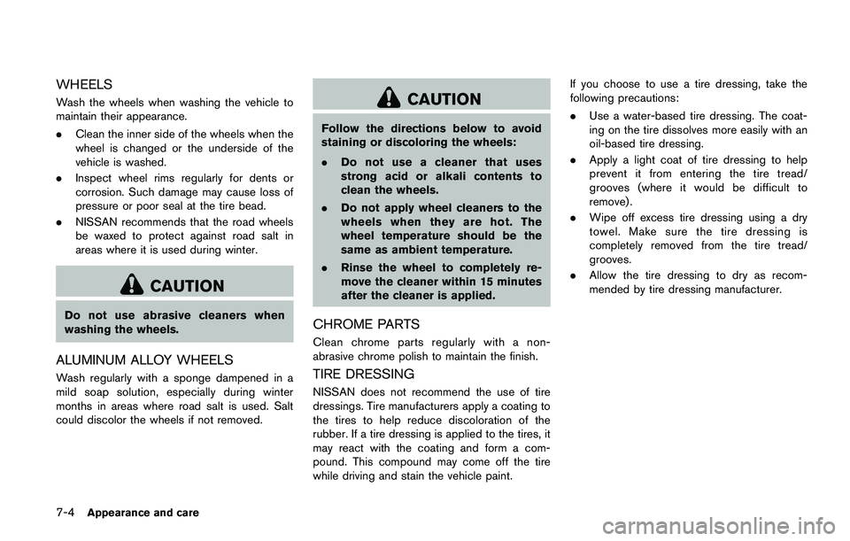NISSAN JUKE 2021 Owners Manual BRAKING PRECAUTIONS
The brake system has two separate hydraulic
circuits. If one circuit malfunctions, you will still
have braking at two wheels.
You may feel a small click and hear a sound
when the b NISSAN JUKE 2021 Owners Manual BRAKING PRECAUTIONS
The brake system has two separate hydraulic
circuits. If one circuit malfunctions, you will still
have braking at two wheels.
You may feel a small click and hear a sound
when the b