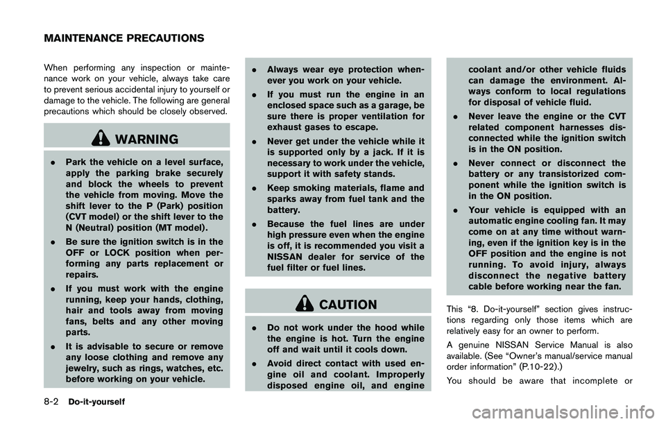NISSAN JUKE 2021  Owners Manual 