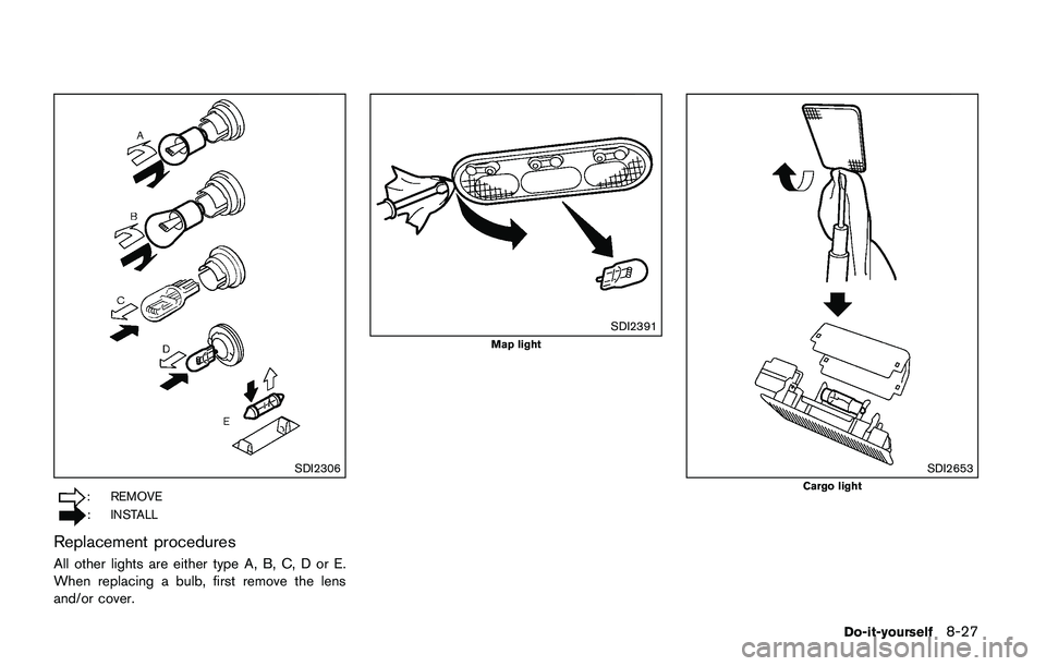 NISSAN JUKE 2021  Owners Manual When performing any inspection or mainte-
nance work on your vehicle, always take care
to prevent serious accidental injury to yourself or
damage to the vehicle. The following are general
precautions 