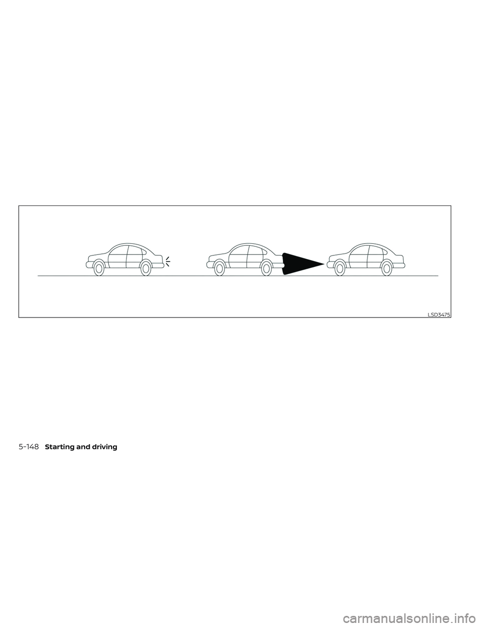 NISSAN LEAF 2023  Owners Manual LSD3475
5-148Starting and driving 