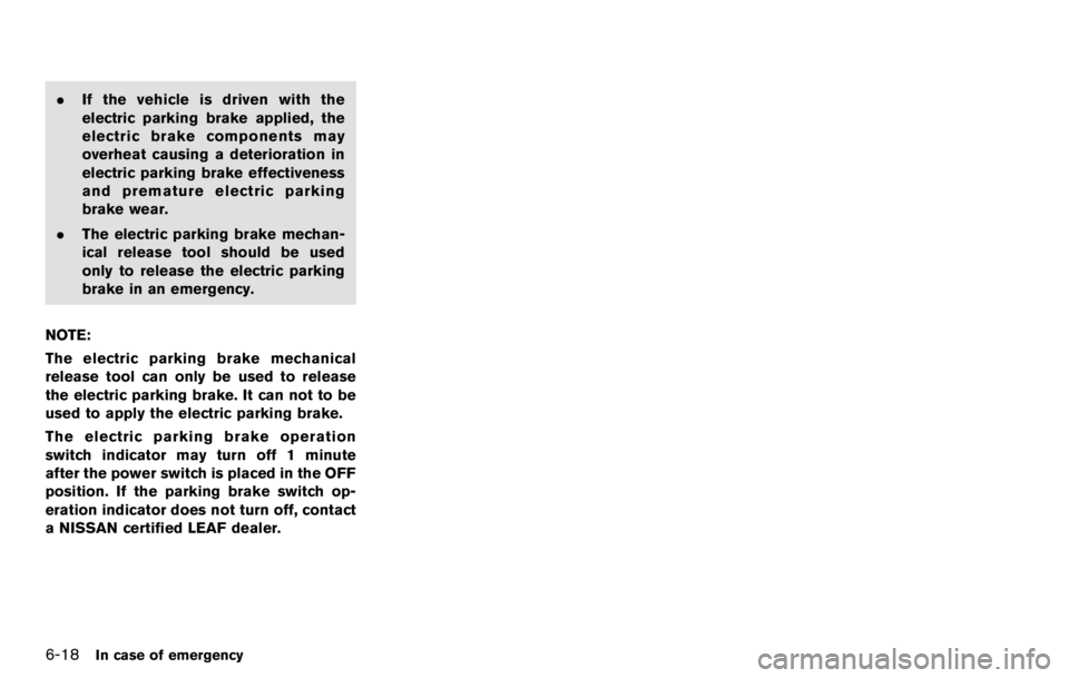 NISSAN LEAF 2012  Owners Manual 