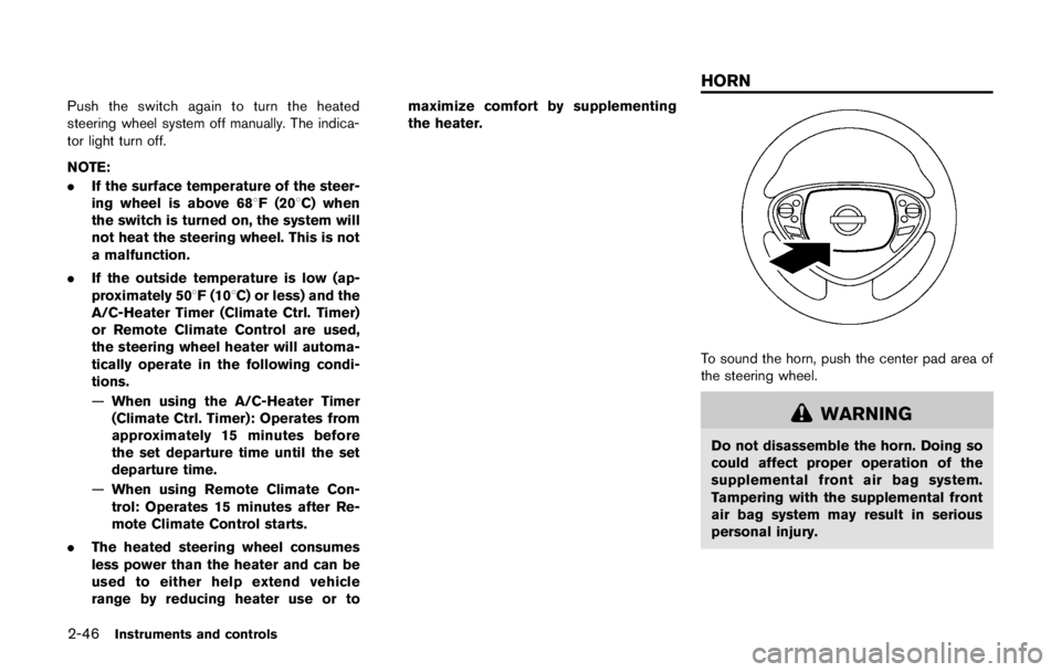 NISSAN LEAF 2011  Owners Manual 