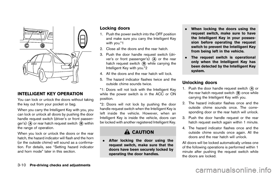 NISSAN LEAF 2011  Owners Manual 