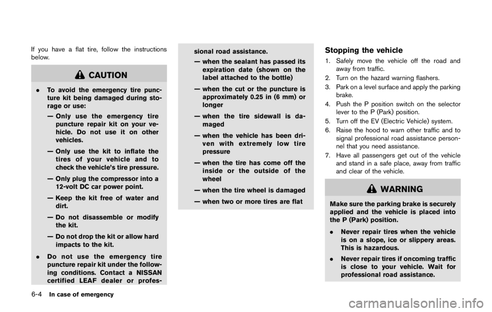 NISSAN LEAF 2011  Owners Manual 