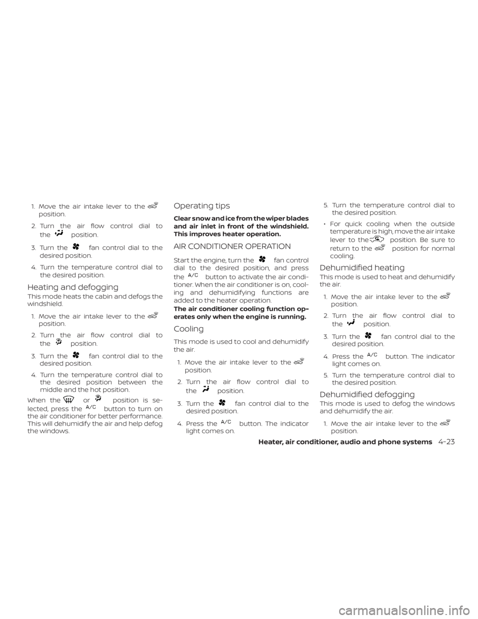 NISSAN MICRA 2020  Owners Manual 