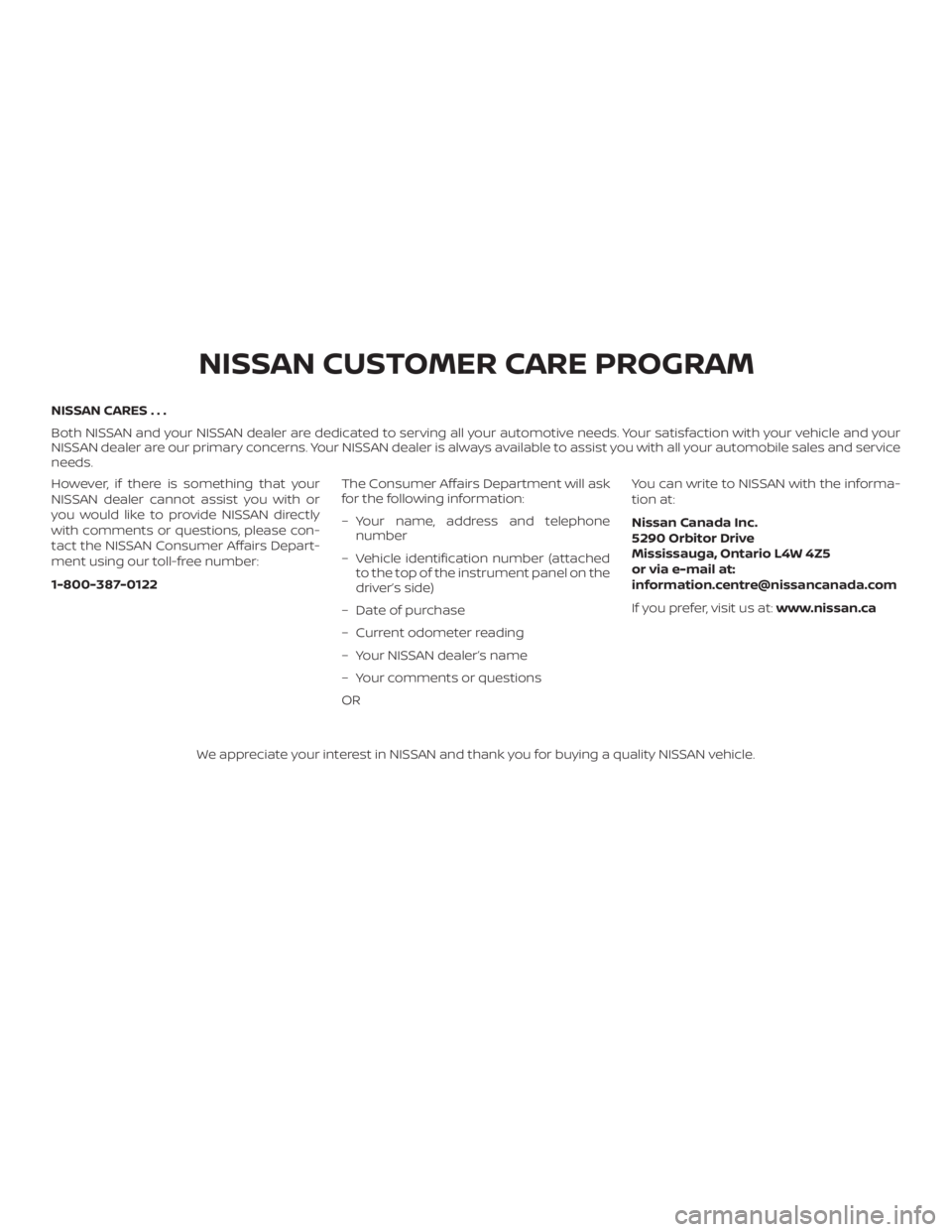NISSAN MICRA 2020  Owners Manual 