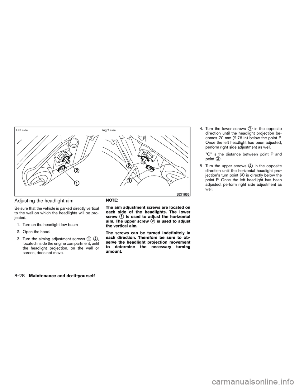 NISSAN MICRA 2012  Owners Manual 