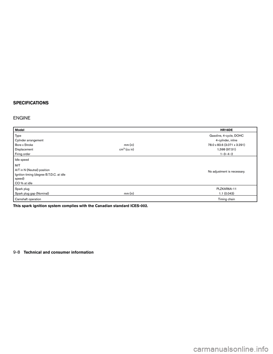 NISSAN MICRA 2010  Owners Manual 