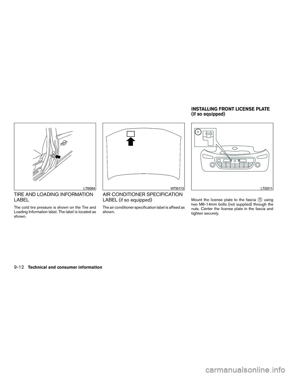 NISSAN MICRA 2010  Owners Manual 