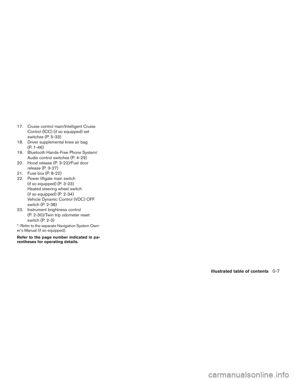 NISSAN MURANO PLATINUM 2015  Owners Manual 