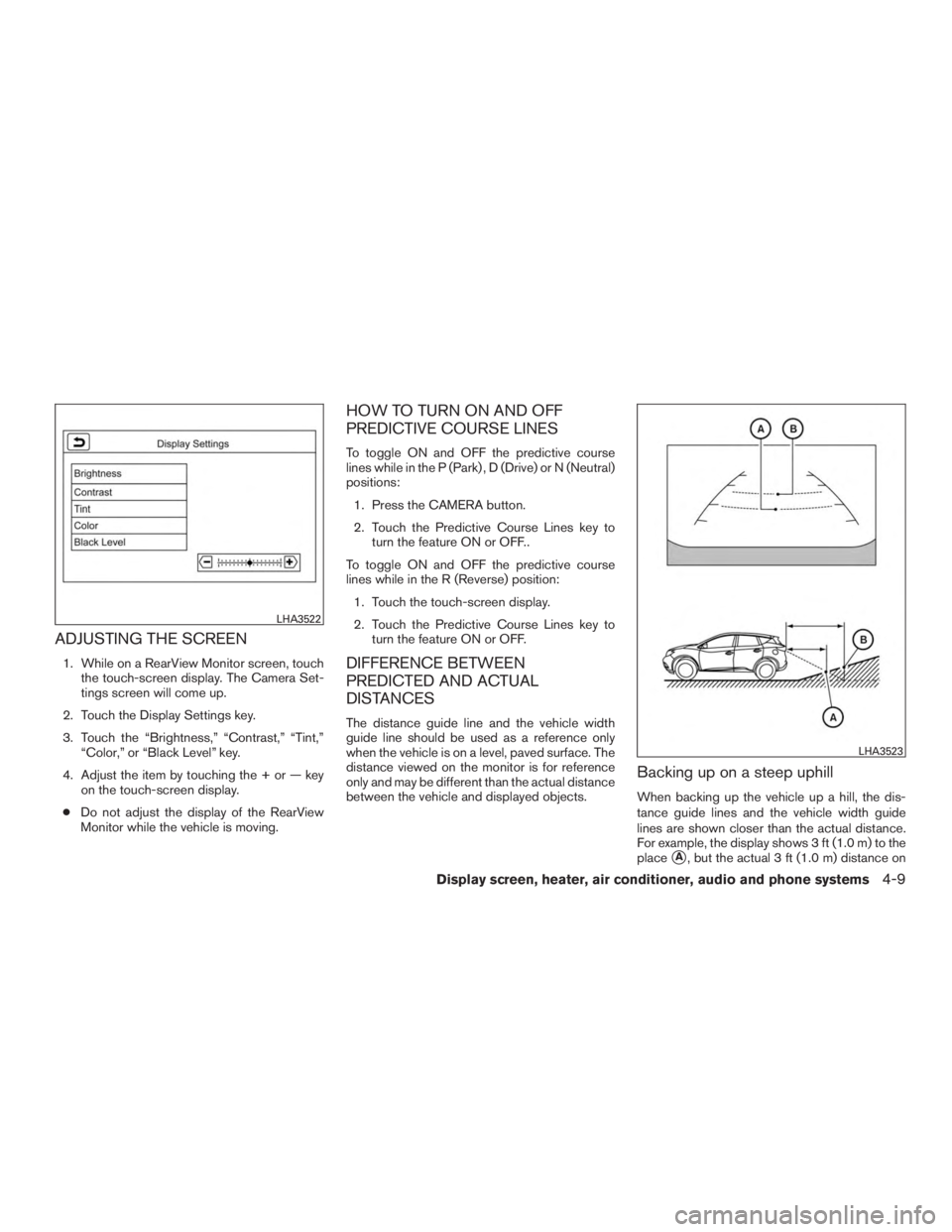 NISSAN MURANO PLATINUM 2015  Owners Manual 
