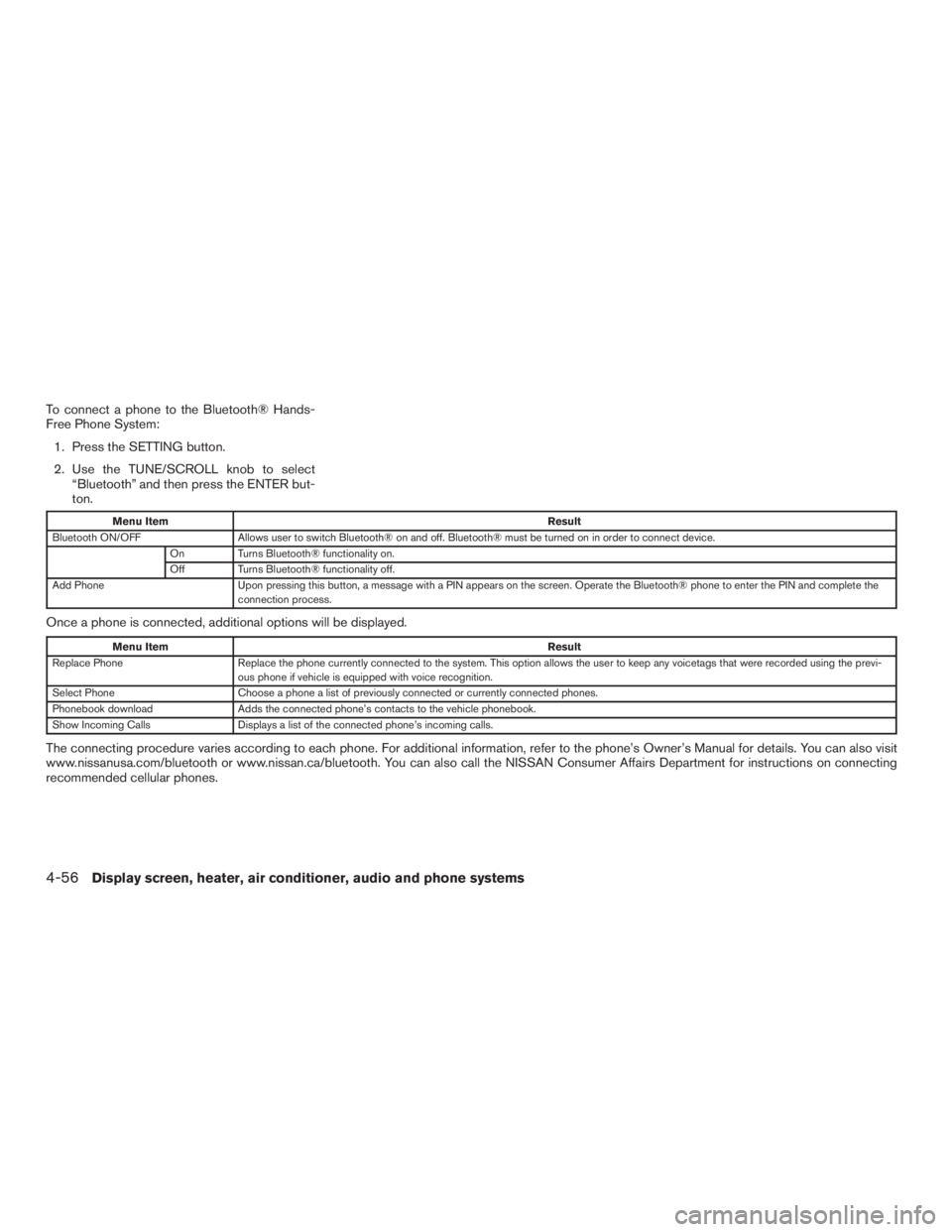 NISSAN MURANO PLATINUM 2015  Owners Manual 