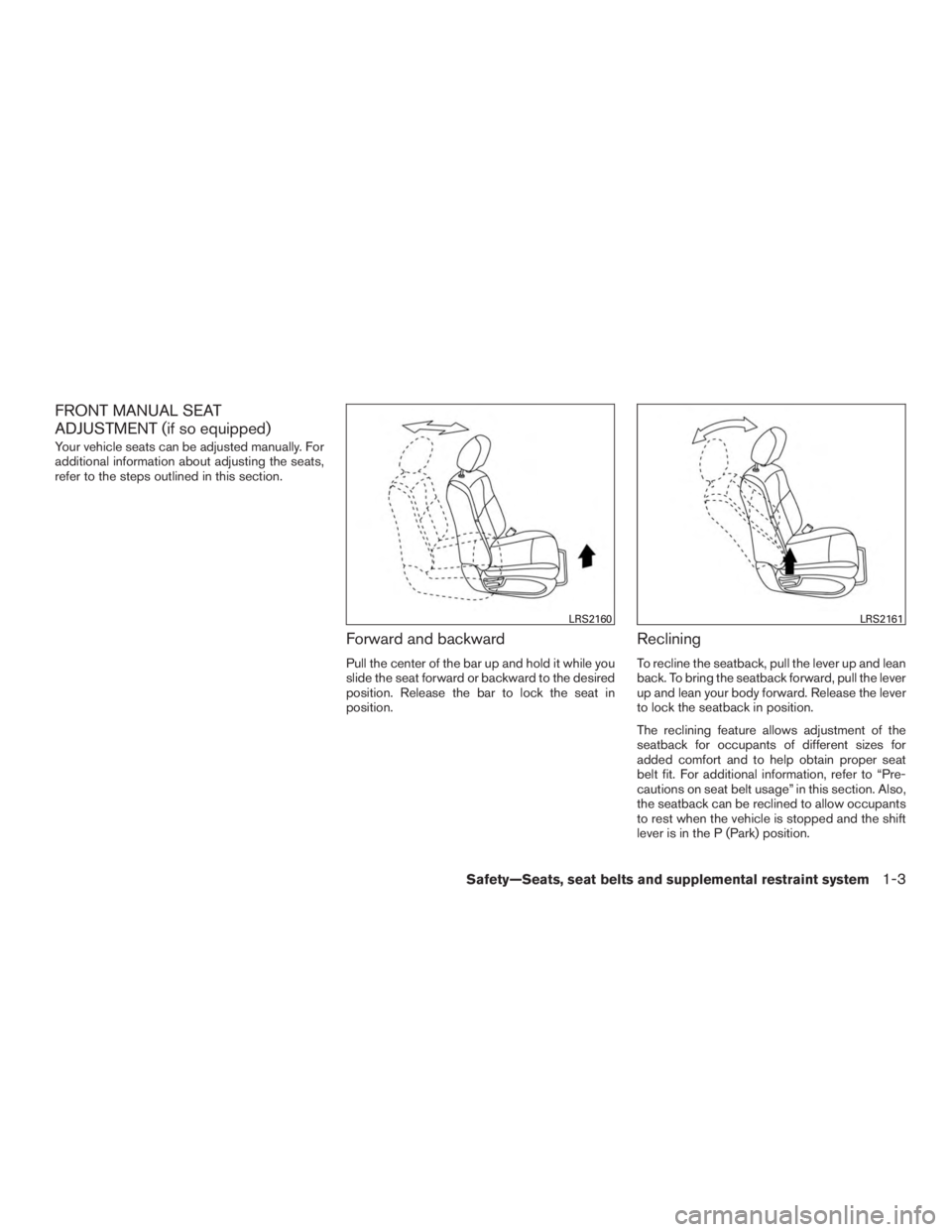 NISSAN MURANO PLATINUM 2015  Owners Manual 