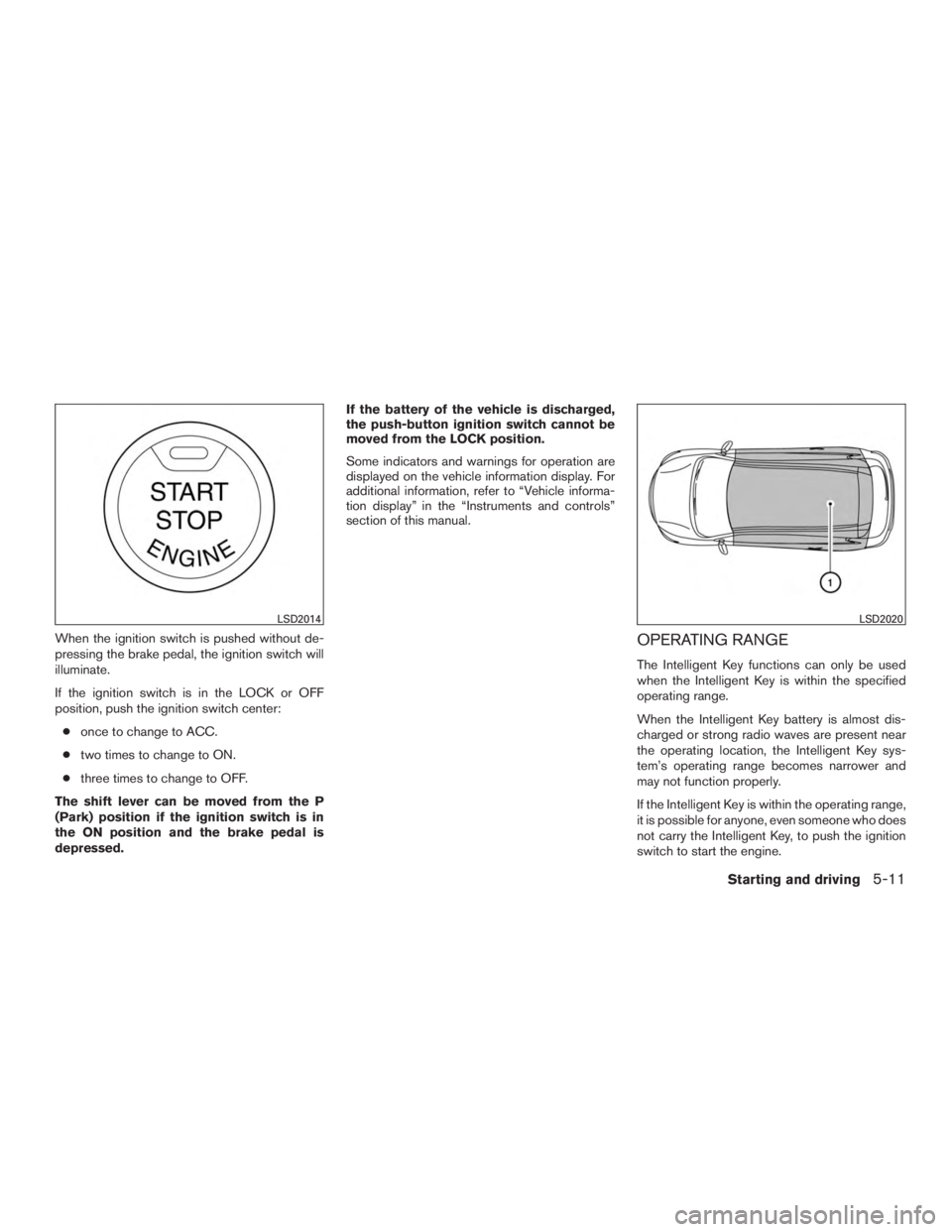 NISSAN MURANO PLATINUM 2015  Owners Manual 