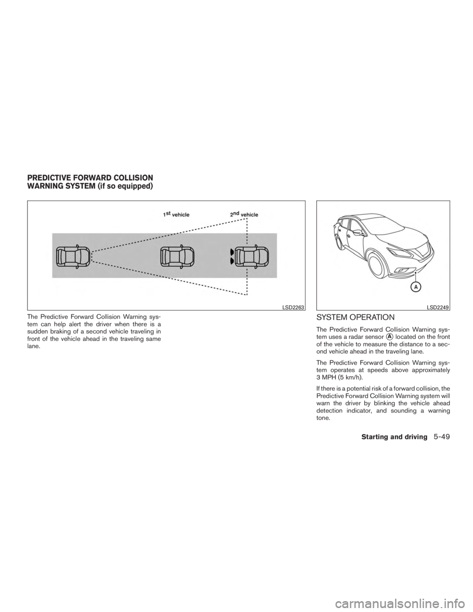 NISSAN MURANO PLATINUM 2015  Owners Manual 
