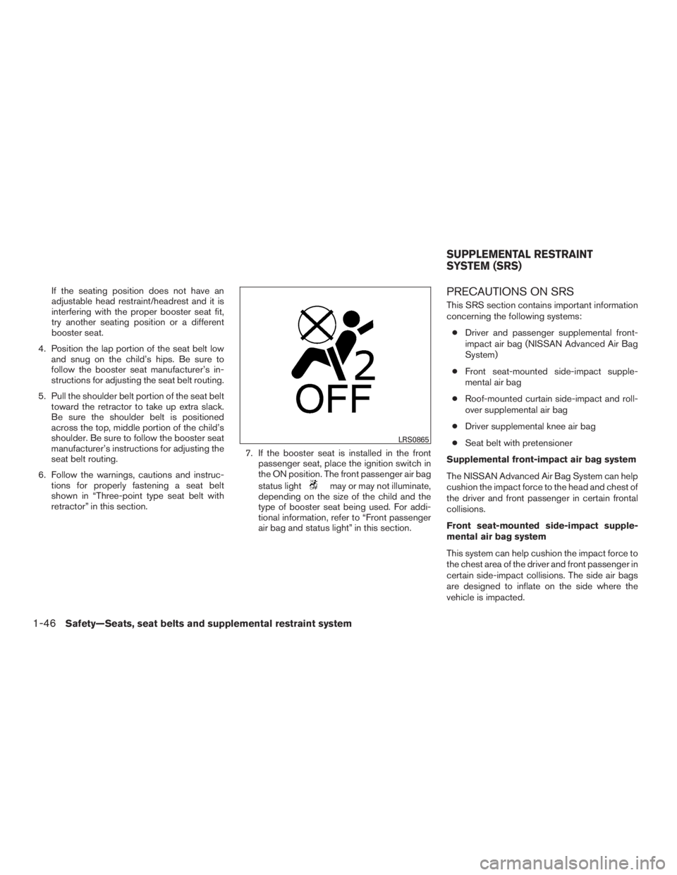 NISSAN MURANO PLATINUM 2015  Owners Manual 