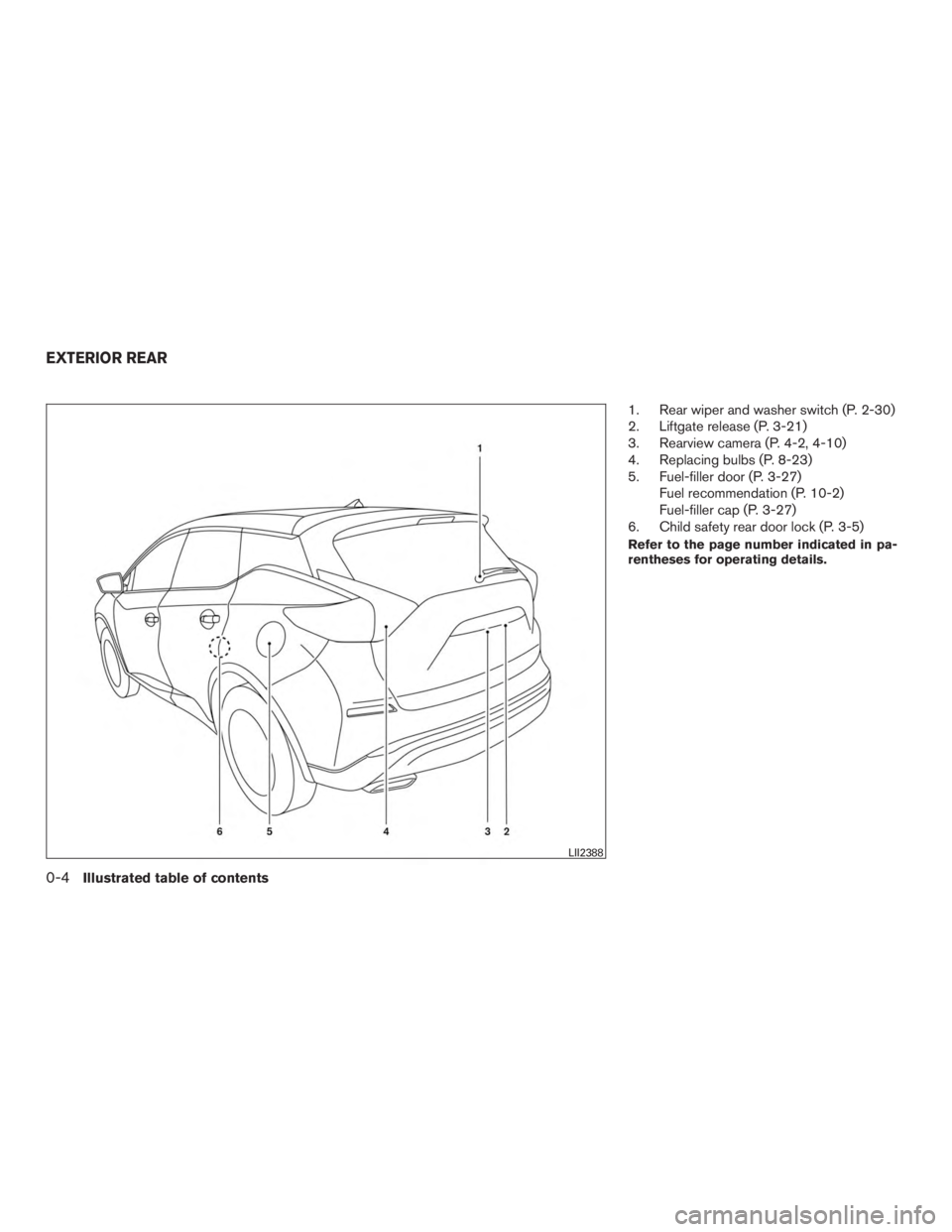 NISSAN MURANO PLATINUM 2017  Owners Manual 