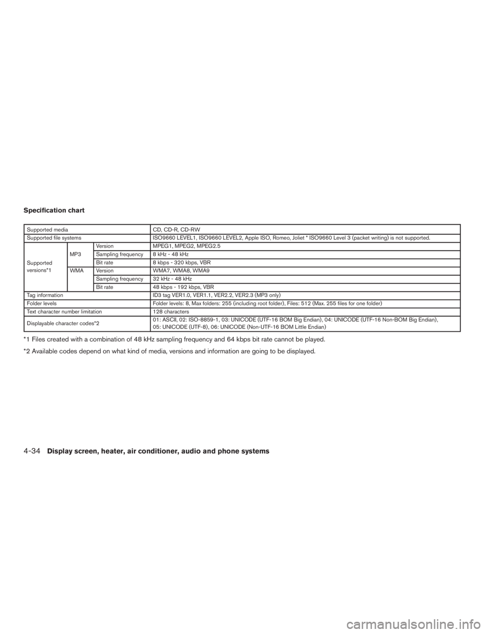 NISSAN MURANO PLATINUM 2017  Owners Manual 