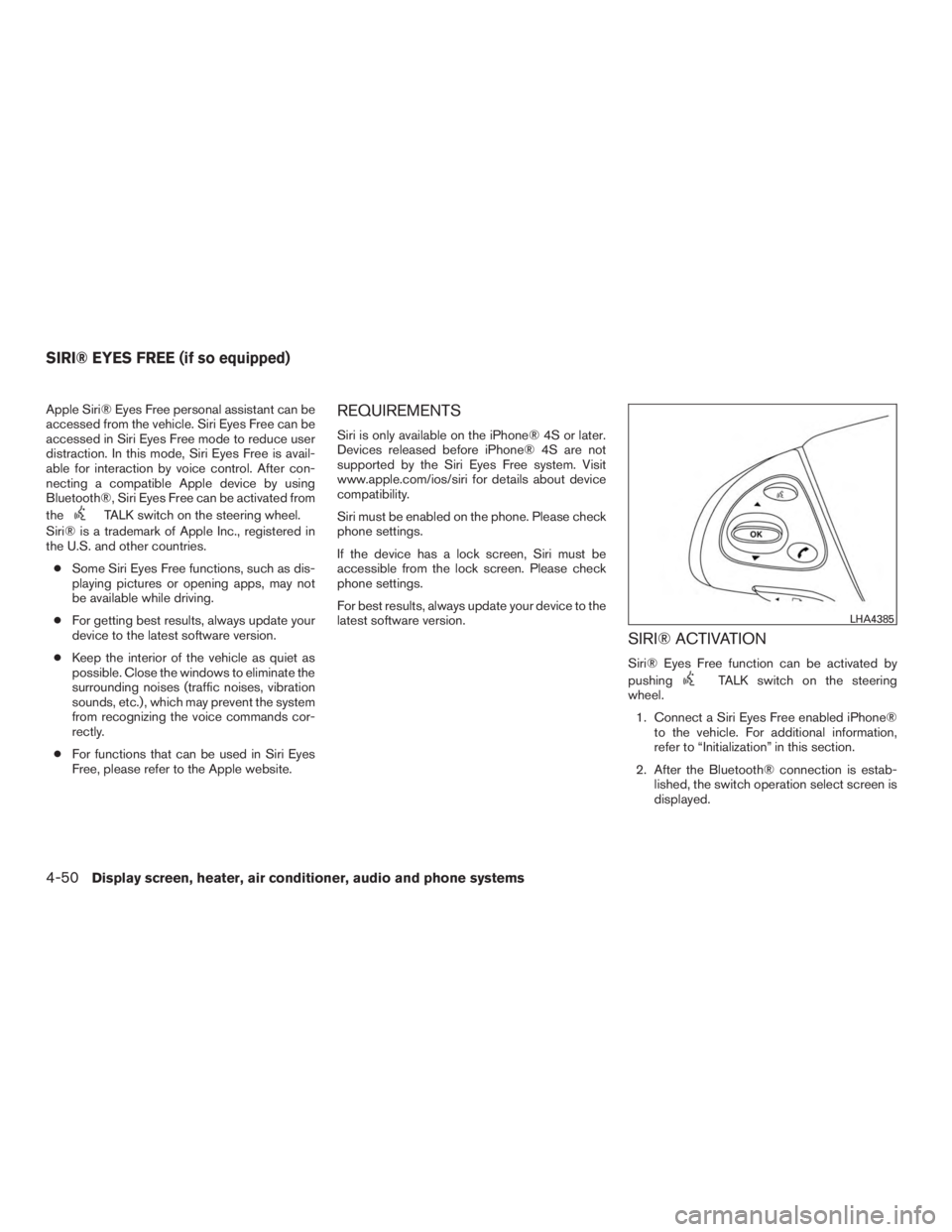 NISSAN MURANO PLATINUM 2017  Owners Manual 
