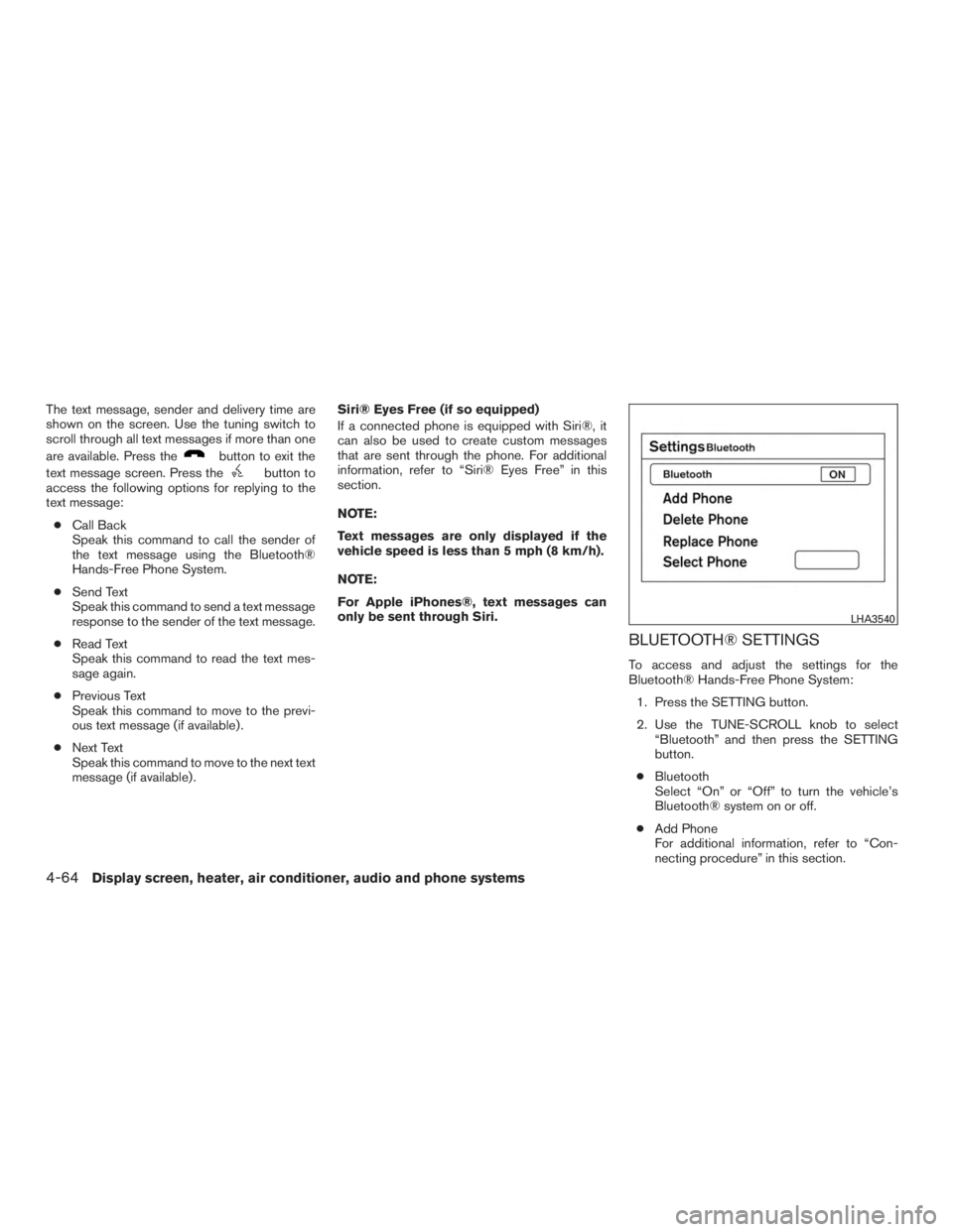NISSAN MURANO PLATINUM 2017  Owners Manual 