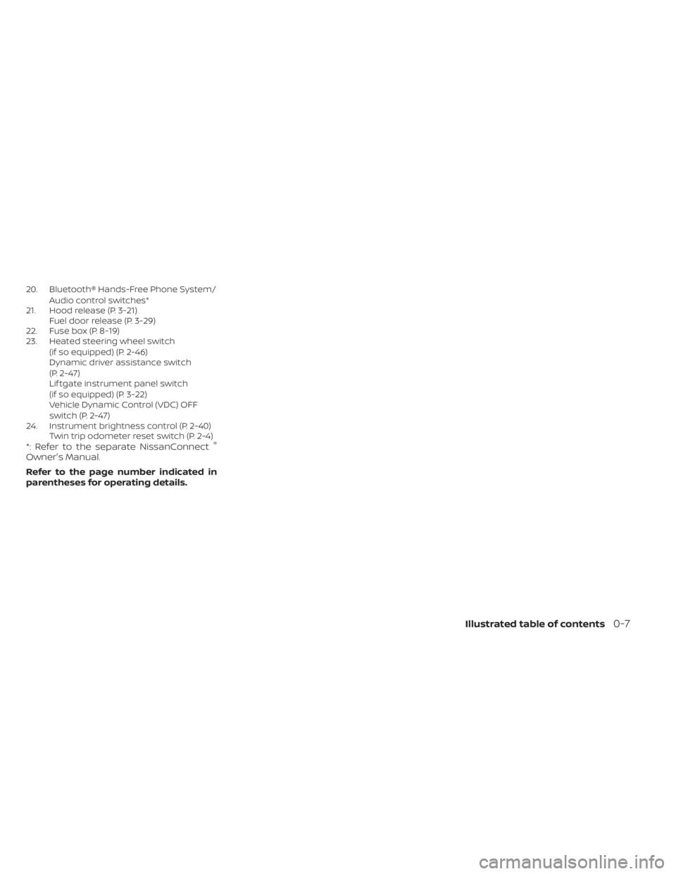 NISSAN MURANO 2022  Owners Manual 