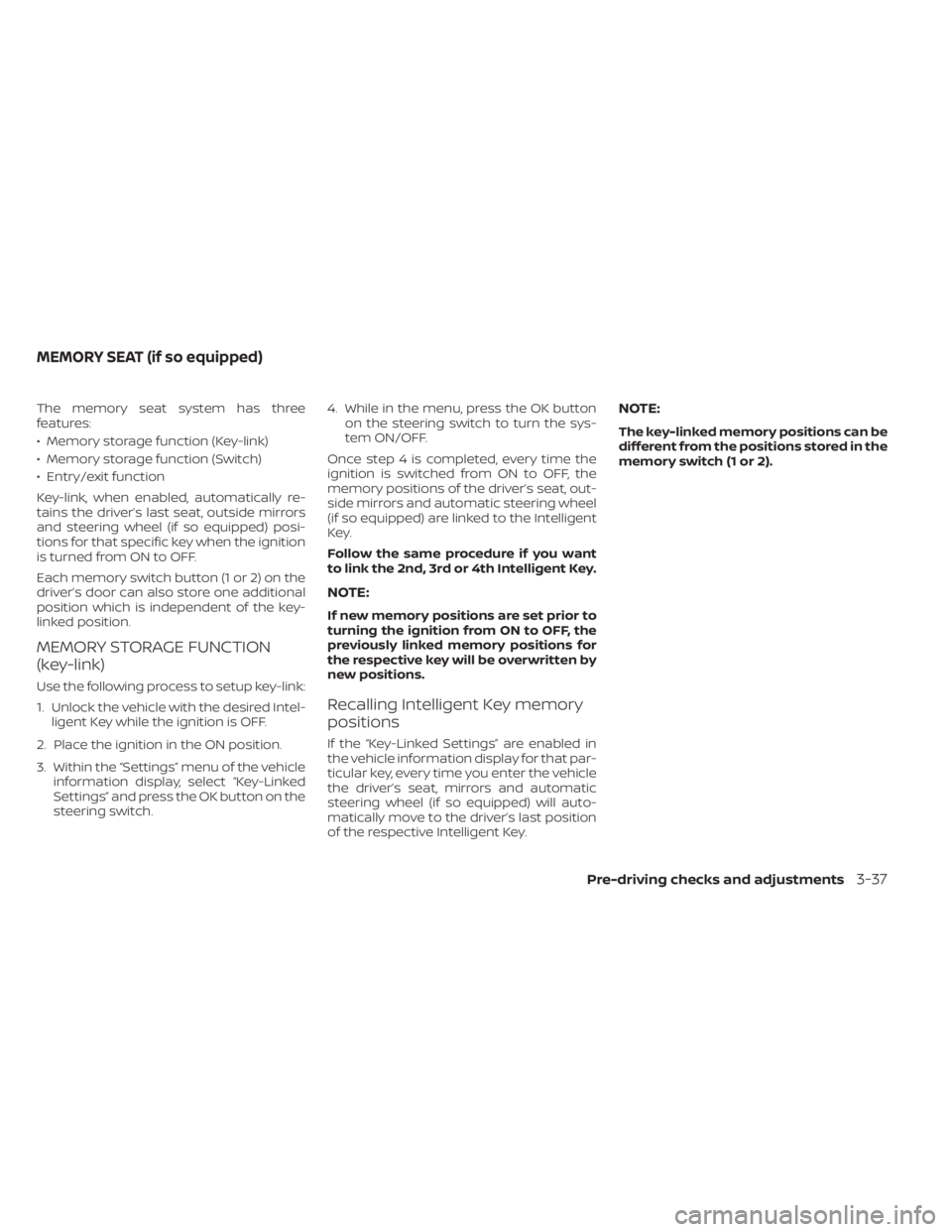 NISSAN MURANO 2022  Owners Manual 