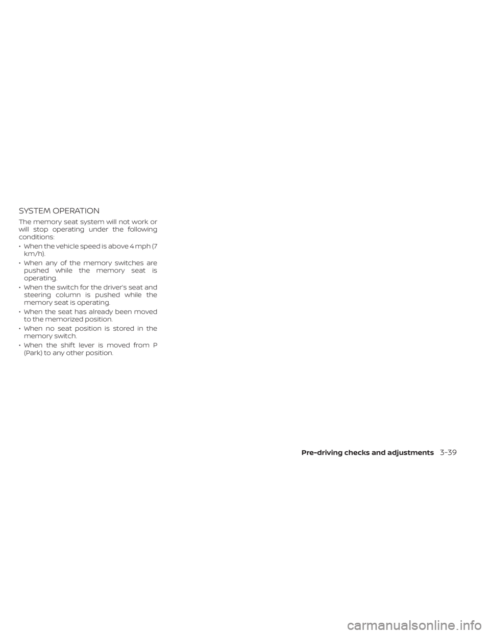 NISSAN MURANO 2022  Owners Manual 
