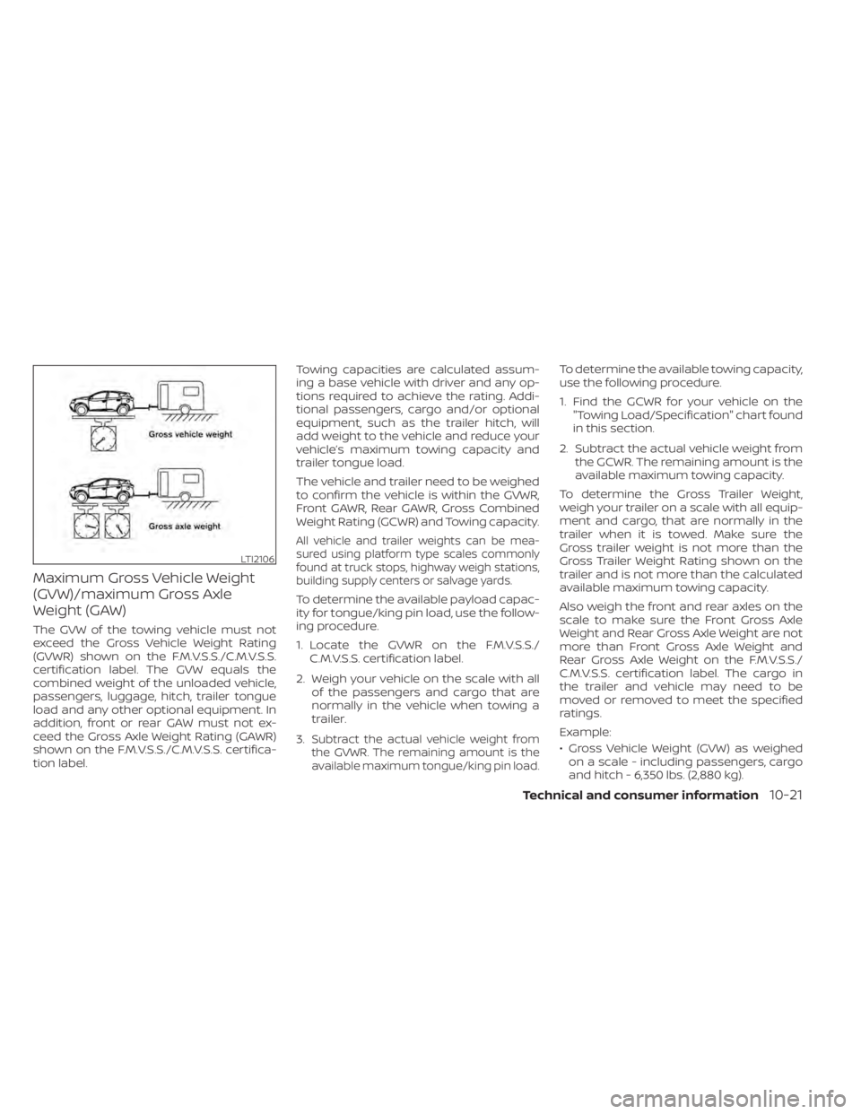 NISSAN MURANO 2022  Owners Manual LTI2106 