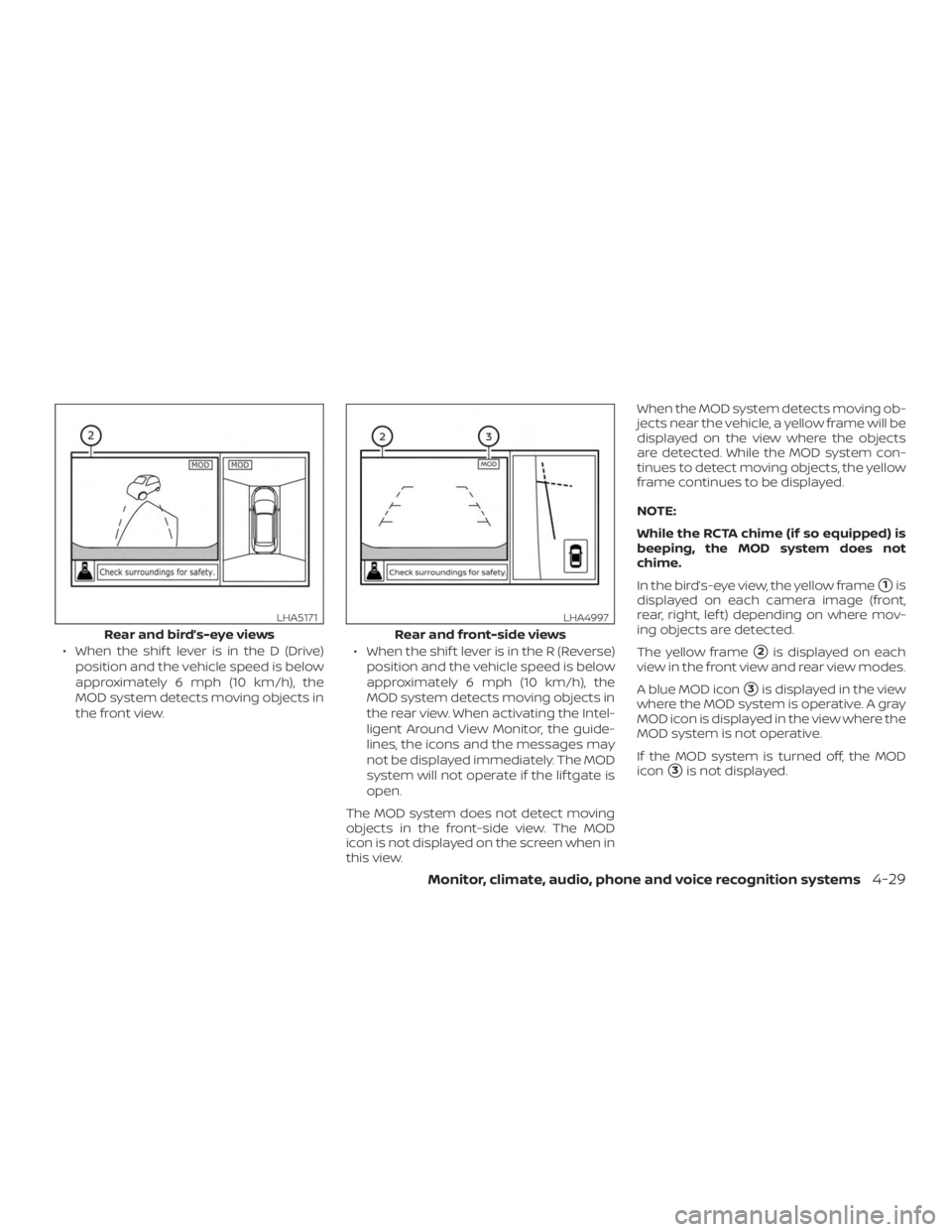 NISSAN PATHFINDER SV 2019  Owners Manual 
