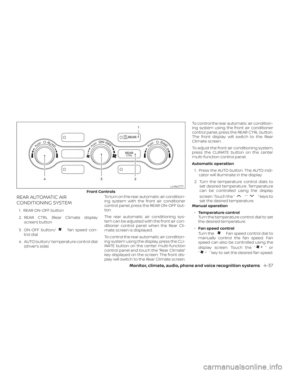 NISSAN PATHFINDER SV 2019  Owners Manual 