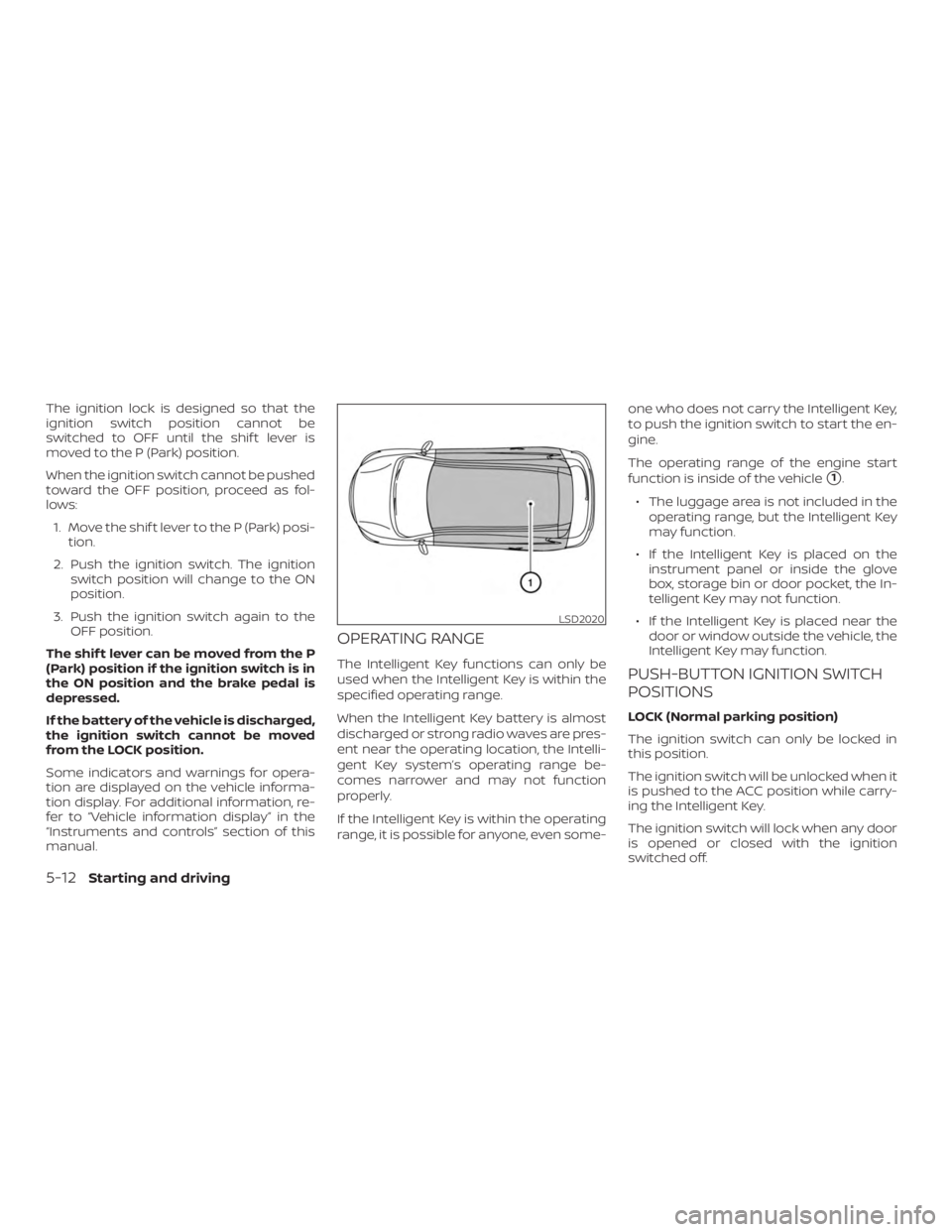 NISSAN PATHFINDER SV 2019  Owners Manual 