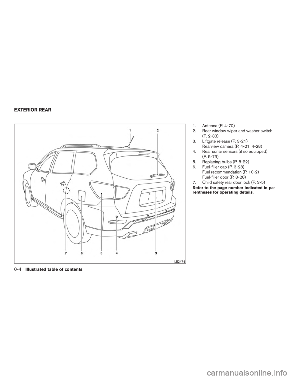 NISSAN PATHFINDER PLATINUM 2016  Owners Manual 