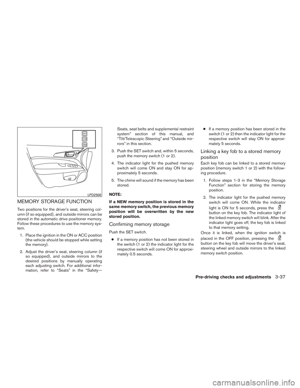 NISSAN PATHFINDER PLATINUM 2016  Owners Manual 