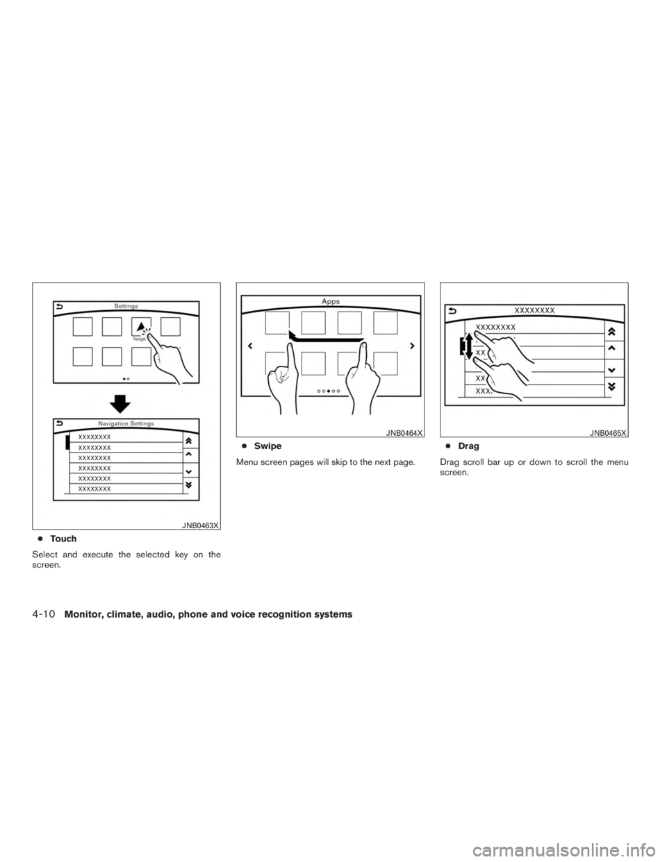 NISSAN PATHFINDER PLATINUM 2016  Owners Manual 