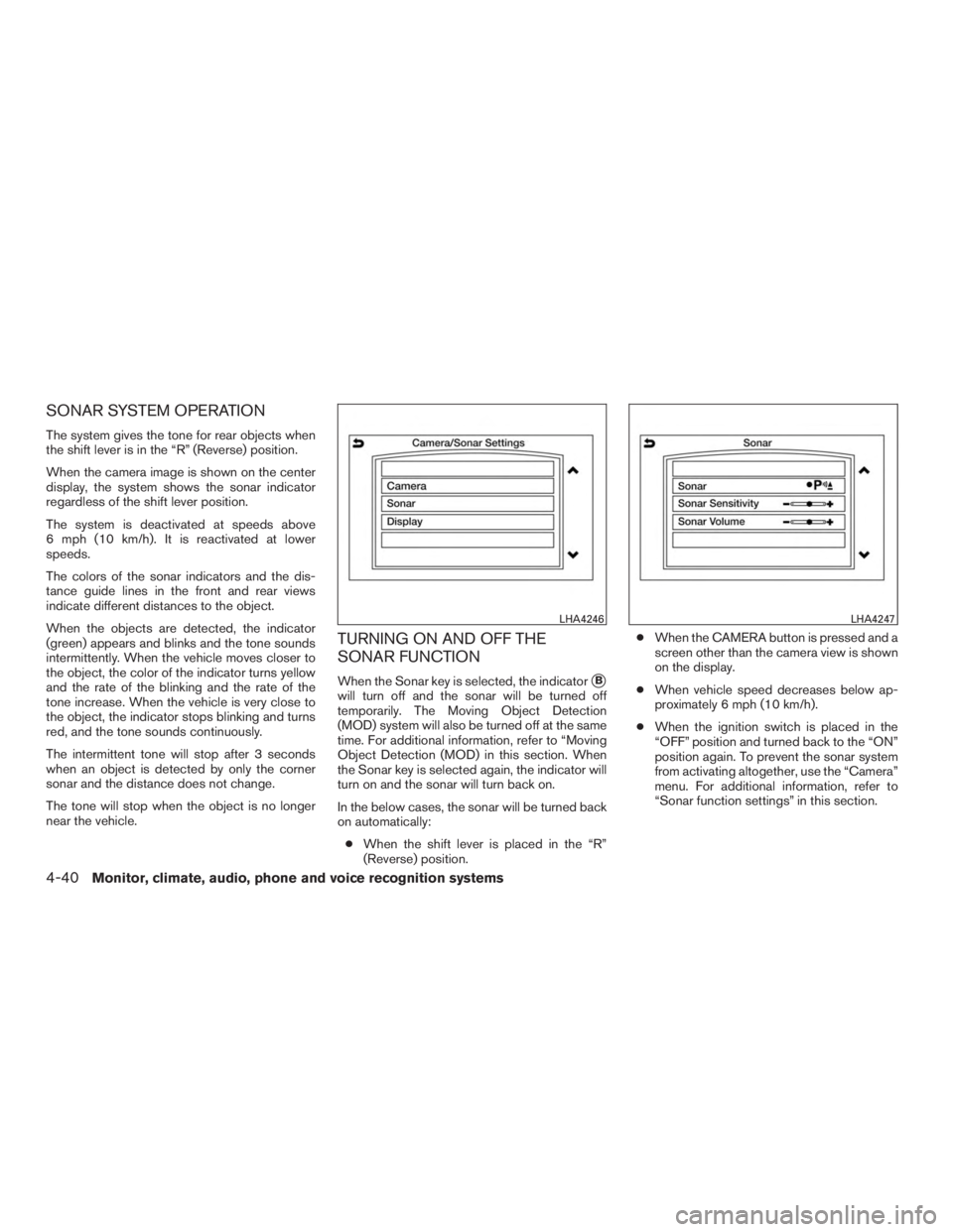 NISSAN PATHFINDER PLATINUM 2016  Owners Manual 