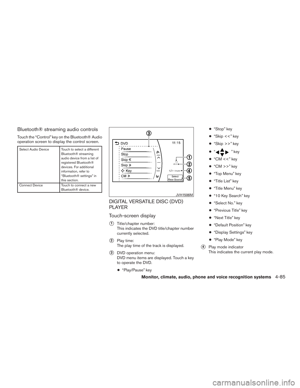 NISSAN PATHFINDER PLATINUM 2016  Owners Manual 