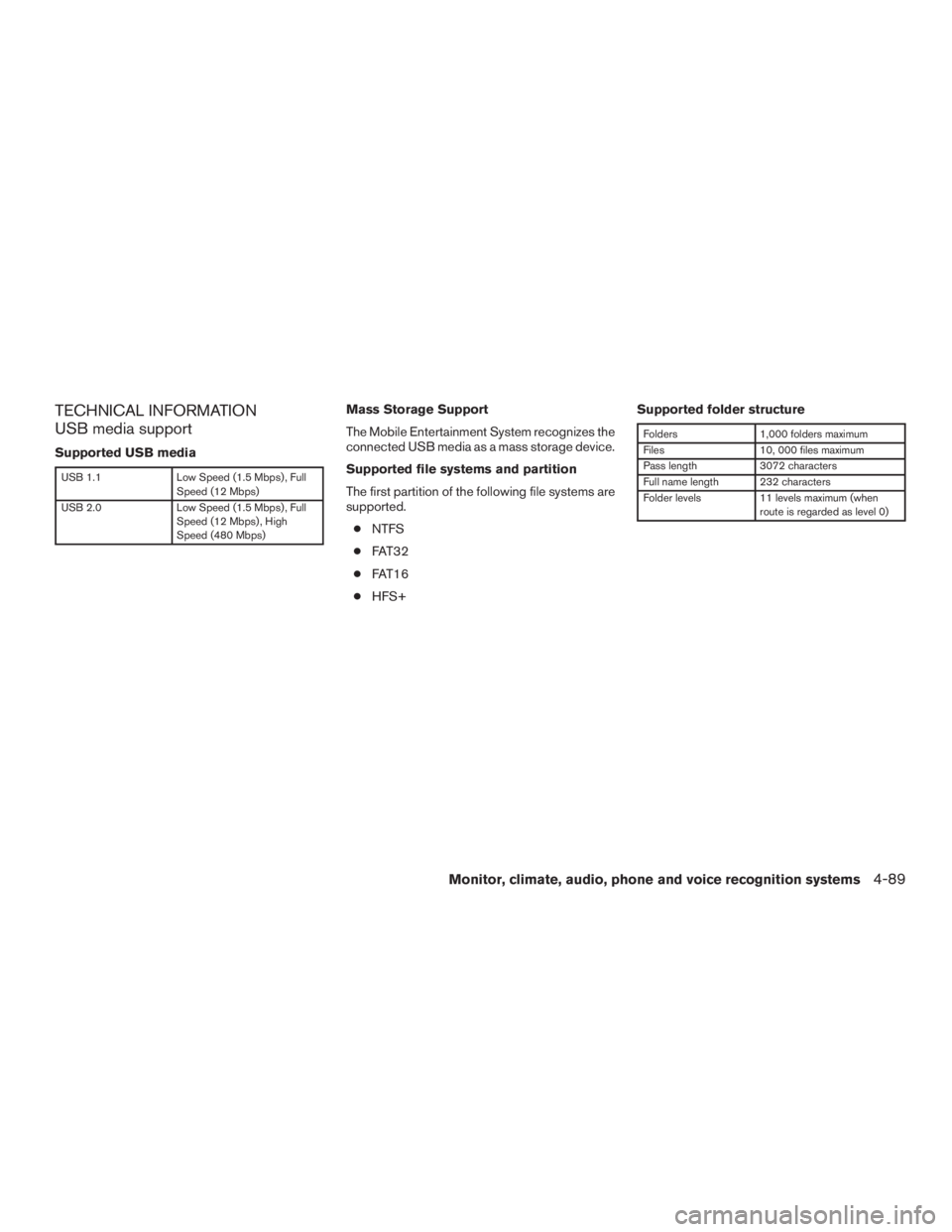 NISSAN PATHFINDER PLATINUM 2016  Owners Manual 