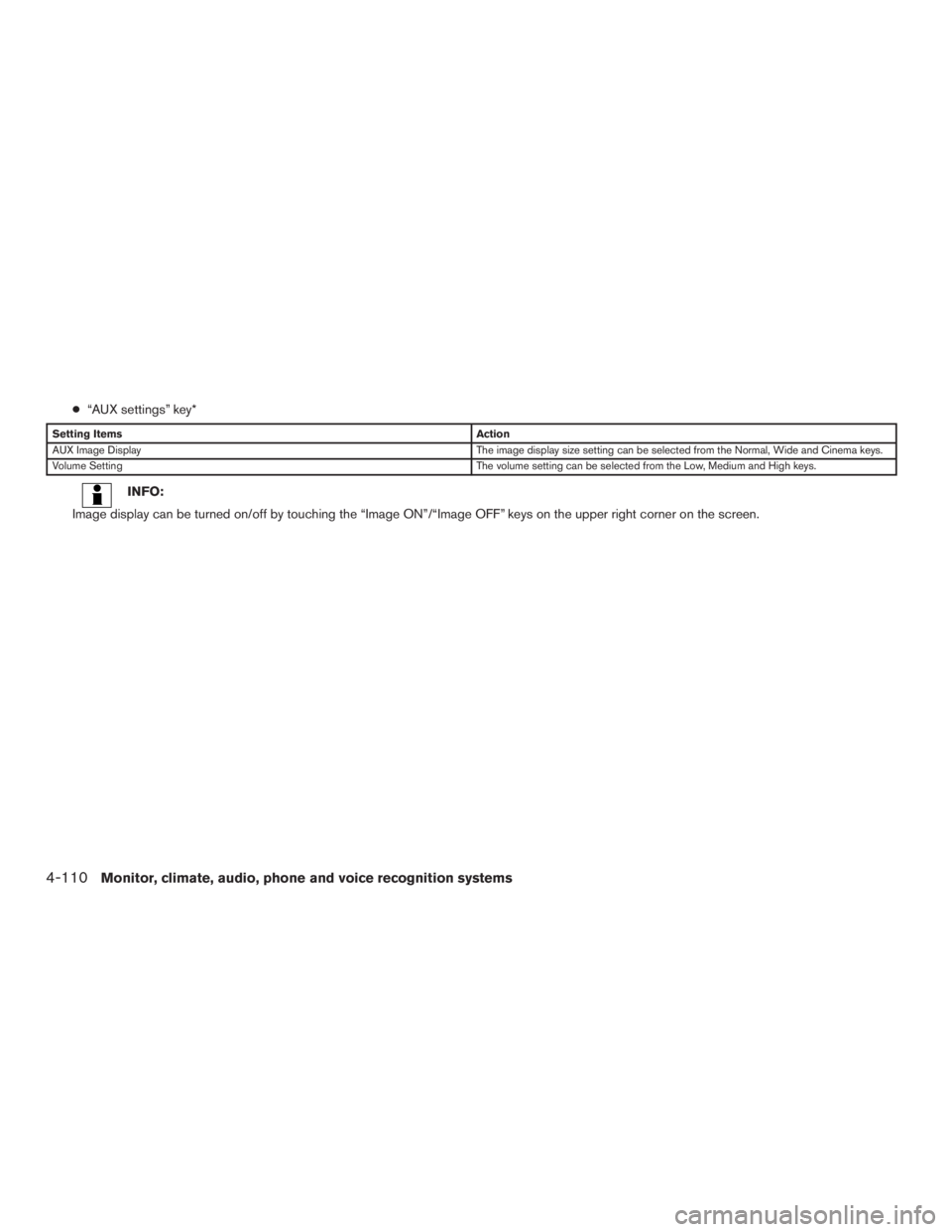 NISSAN PATHFINDER PLATINUM 2016  Owners Manual 
