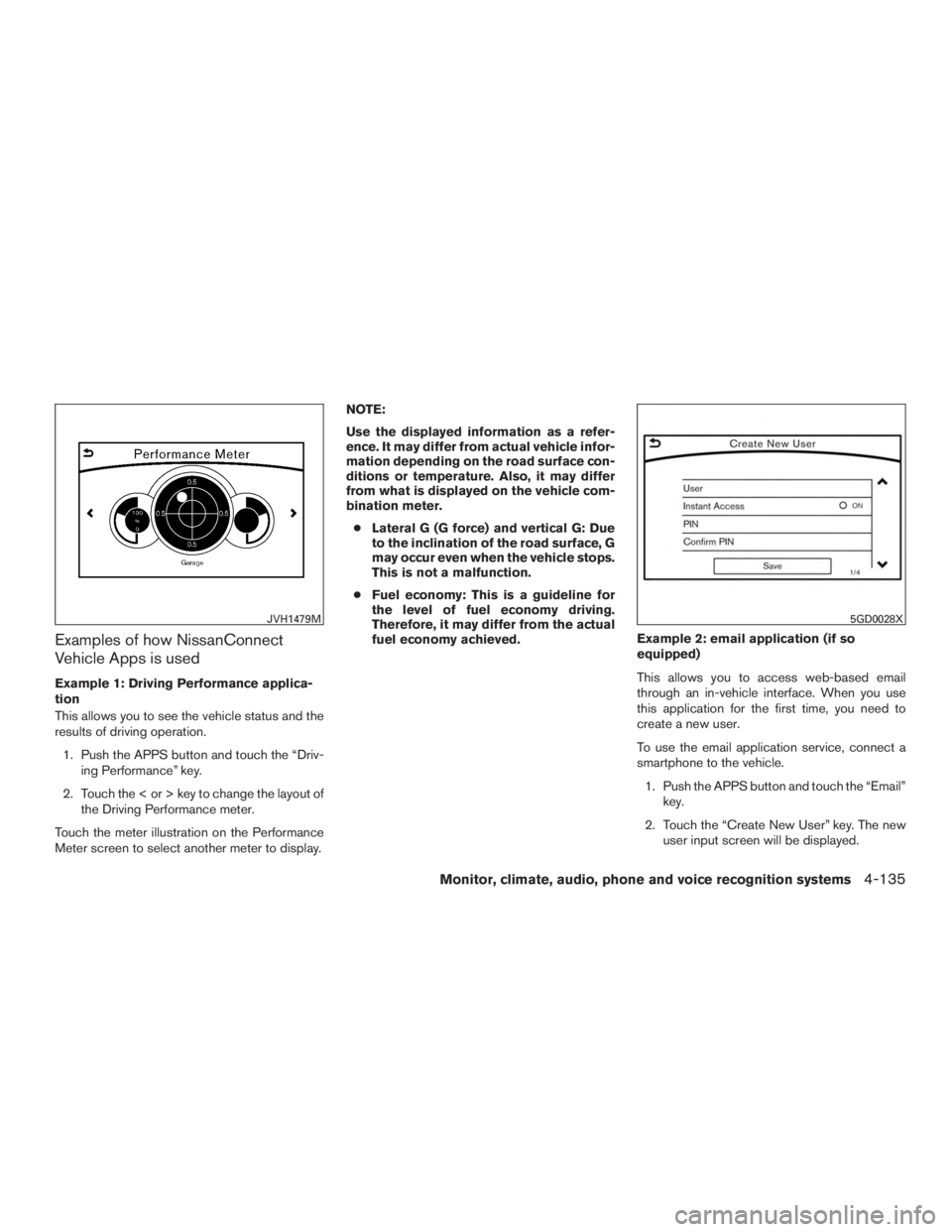 NISSAN PATHFINDER PLATINUM 2016  Owners Manual 