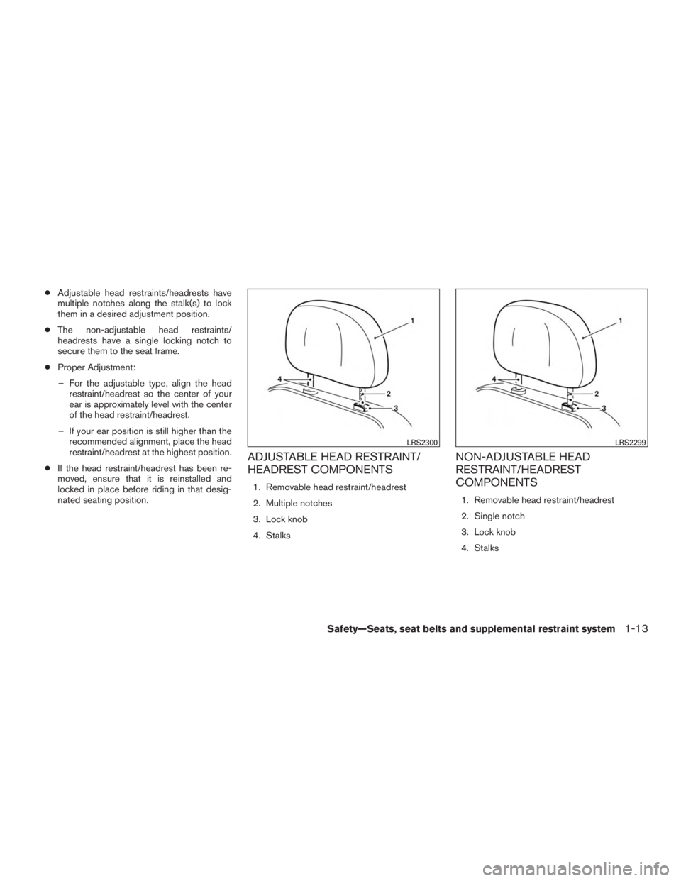 NISSAN PATHFINDER PLATINUM 2016  Owners Manual 