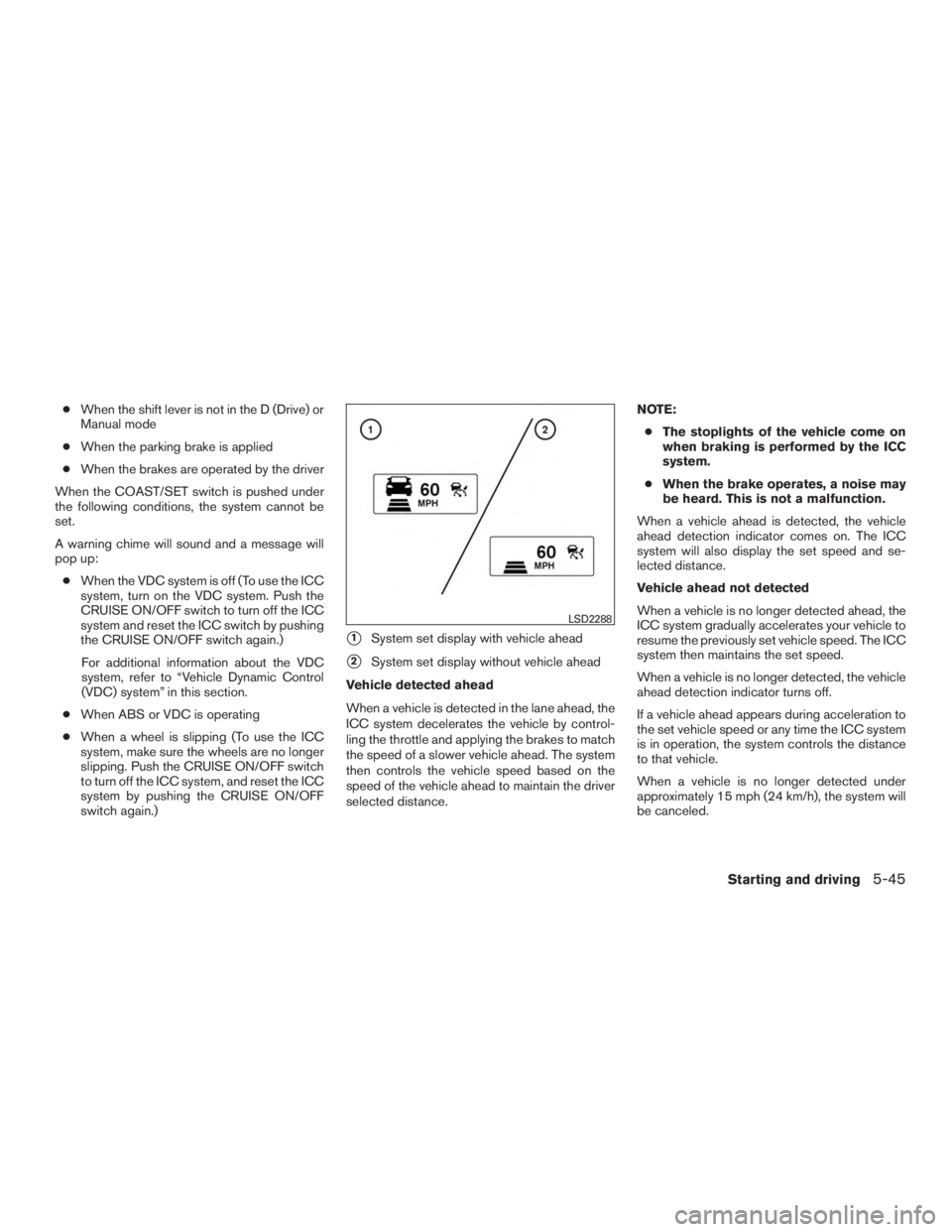 NISSAN PATHFINDER PLATINUM 2016  Owners Manual 