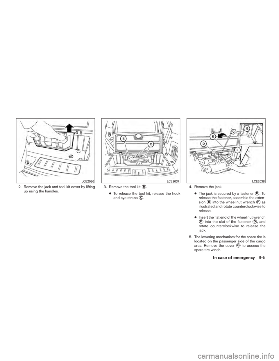 NISSAN PATHFINDER PLATINUM 2016  Owners Manual 