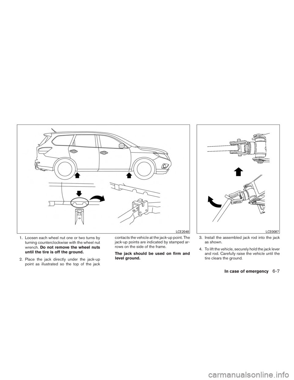 NISSAN PATHFINDER PLATINUM 2016  Owners Manual 