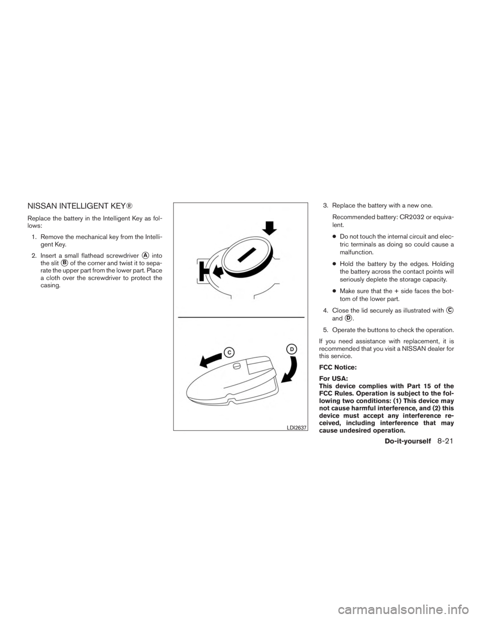 NISSAN PATHFINDER PLATINUM 2016  Owners Manual 