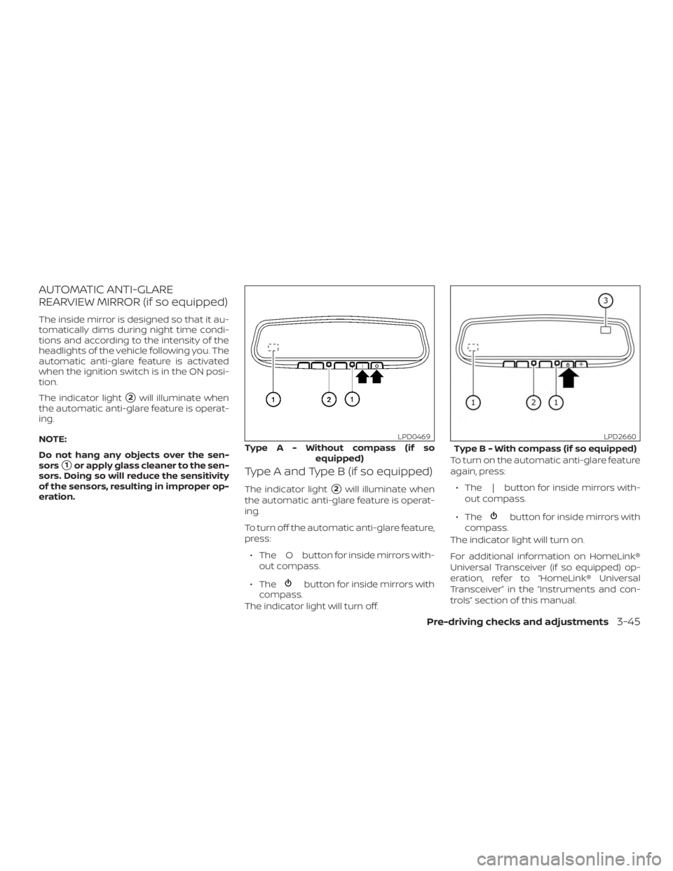 NISSAN PATHFINDER PLATINUM 2018  Owners Manual 